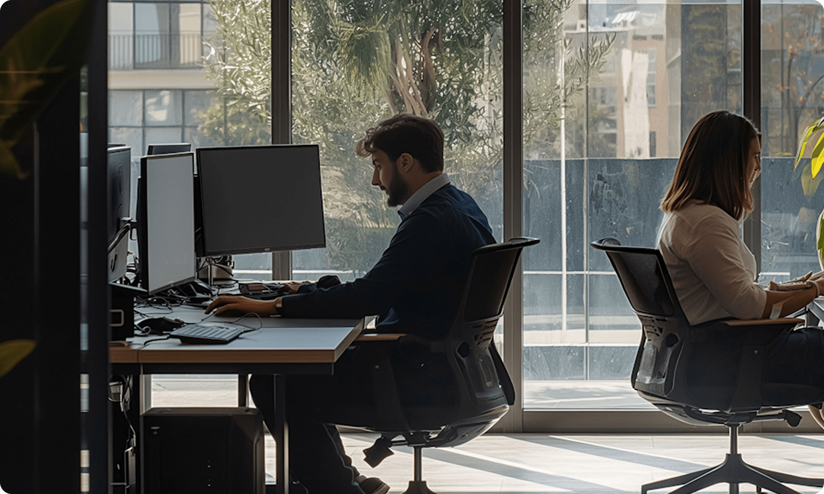 Modern workspace