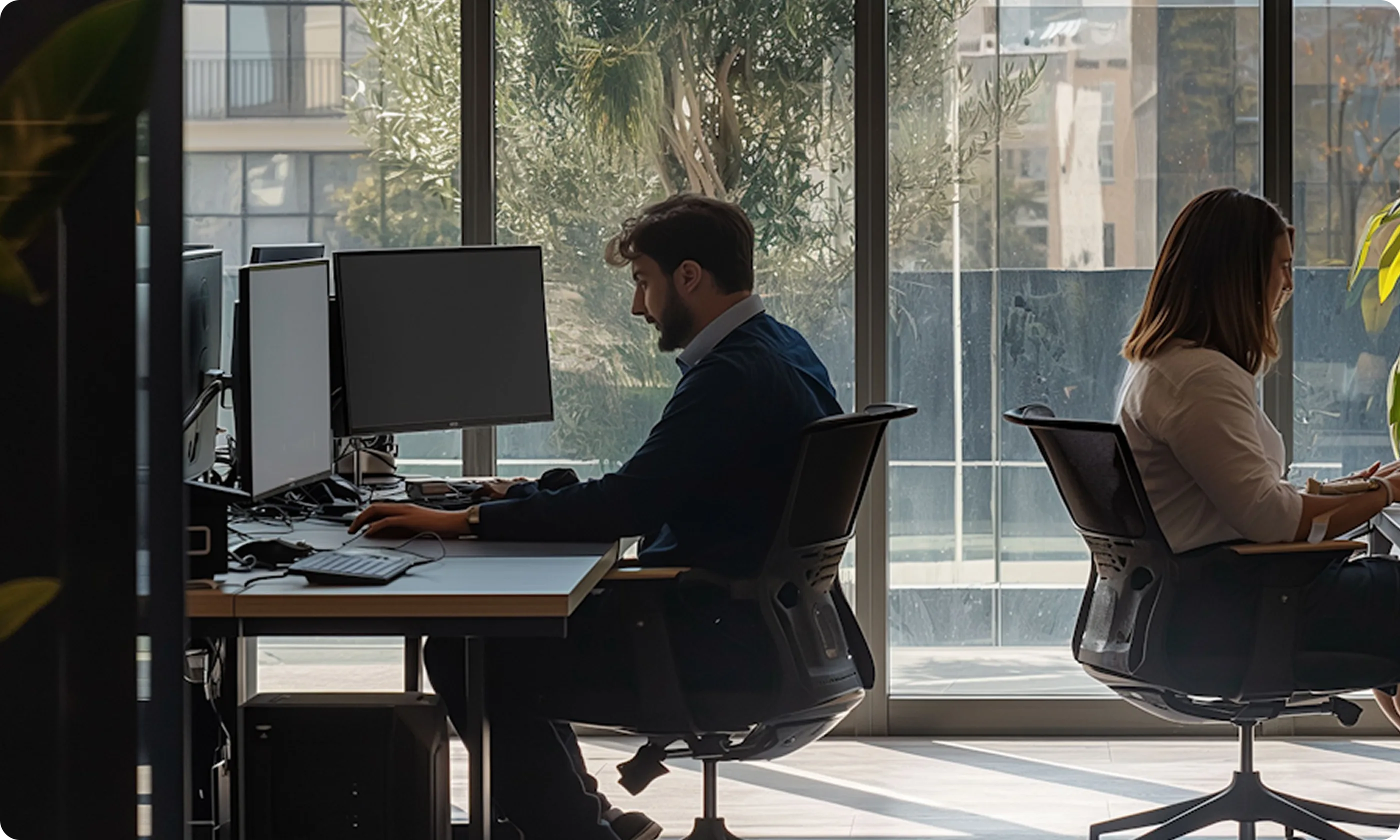 Modern workspace