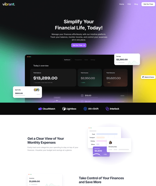 Website showcase 1